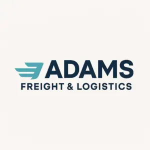 “Adams Freight & Logistics company logo.”