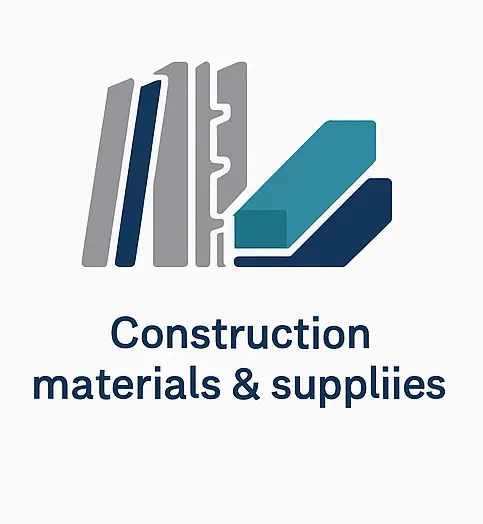 “Construction materials icon representing jobsite hotshot delivery.”