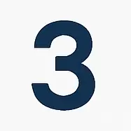 “Number three icon for hotshot delivery process sequence.”